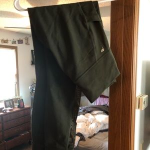 Olive mesh 28’’ pocket leggings